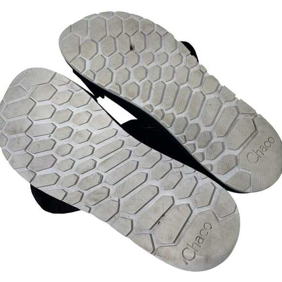 Chaco Lowdown Slide Sandals Womens 7 Black Flip Flops Slip-On Shoes Beach Artsy - Picture 7 of 9
